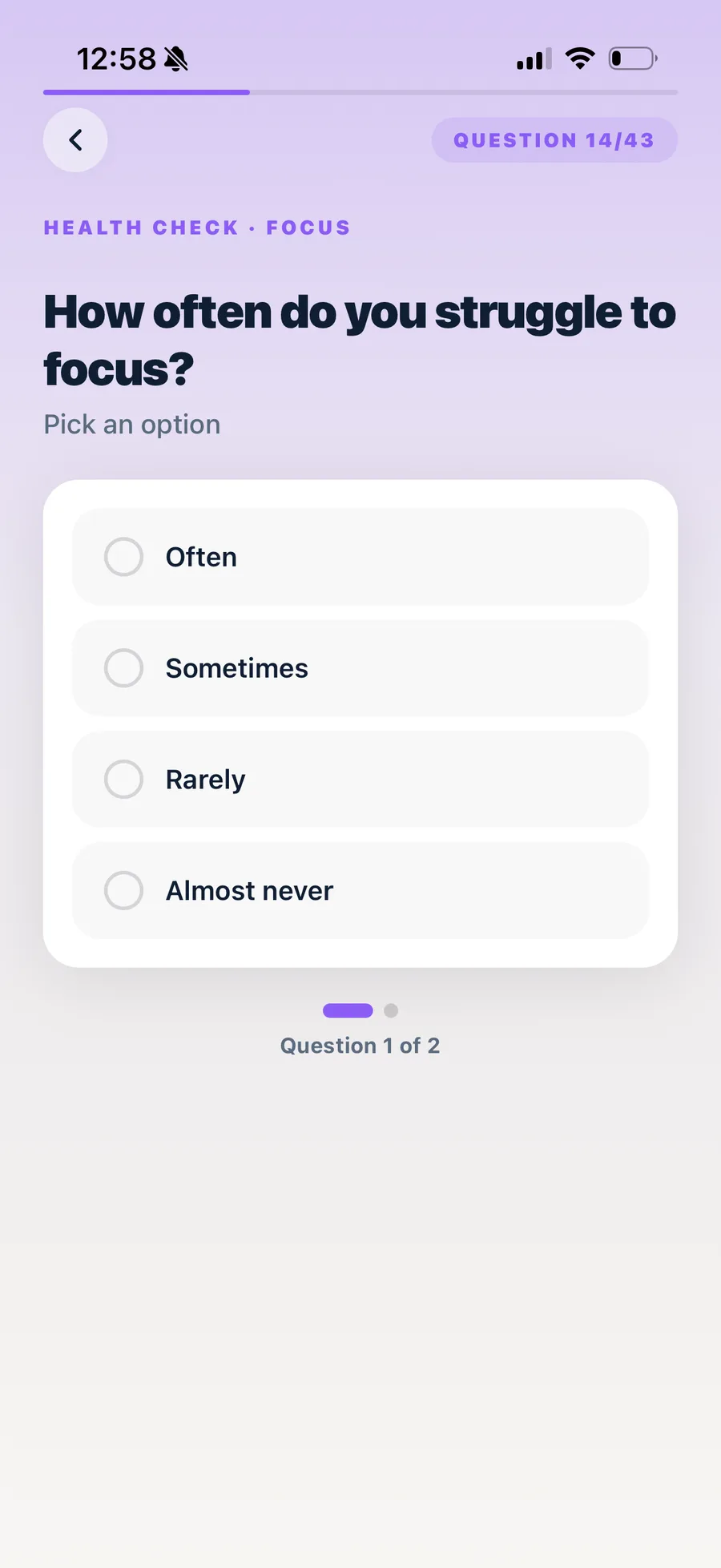 The questions